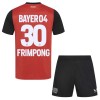 Maillot de Supporter Bayer 04 Leverkusen Jeremie Frimpong 30 Domicile 2024-25 Pour Enfant